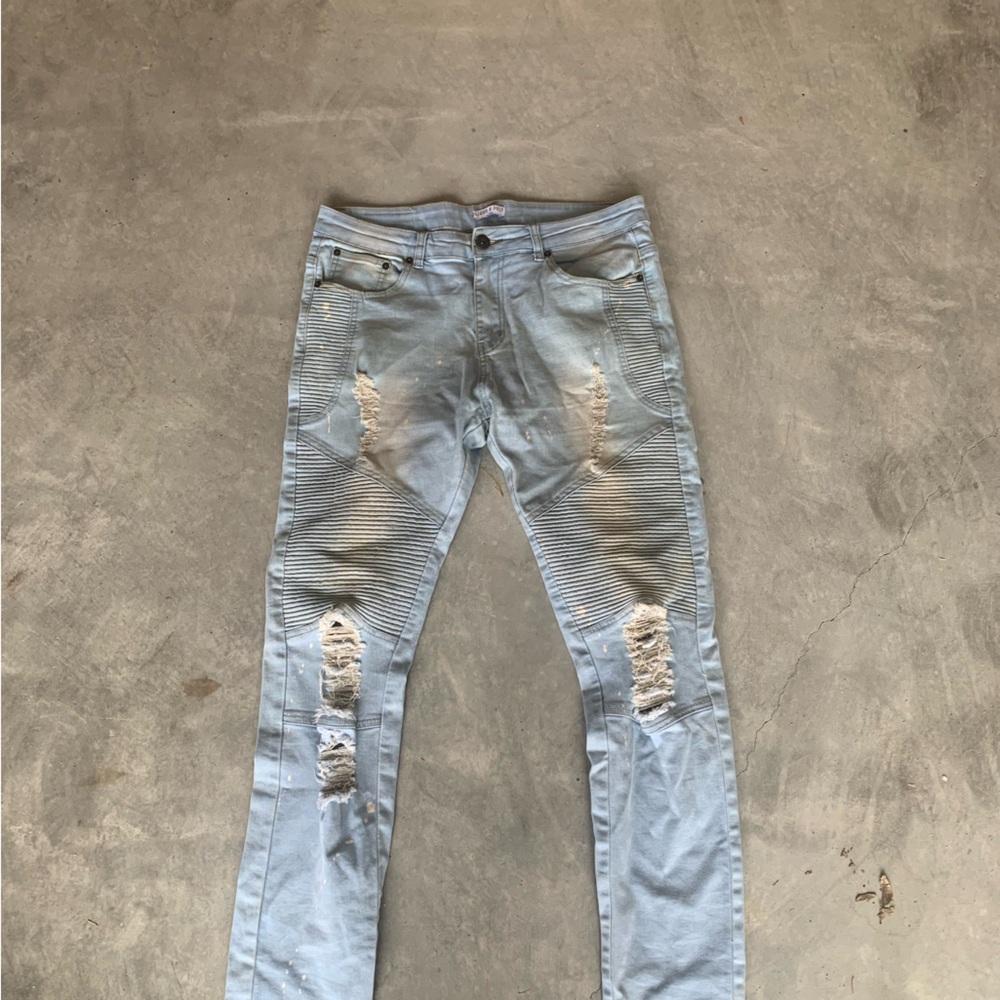 Liquor and Poker Jeans by Asos.